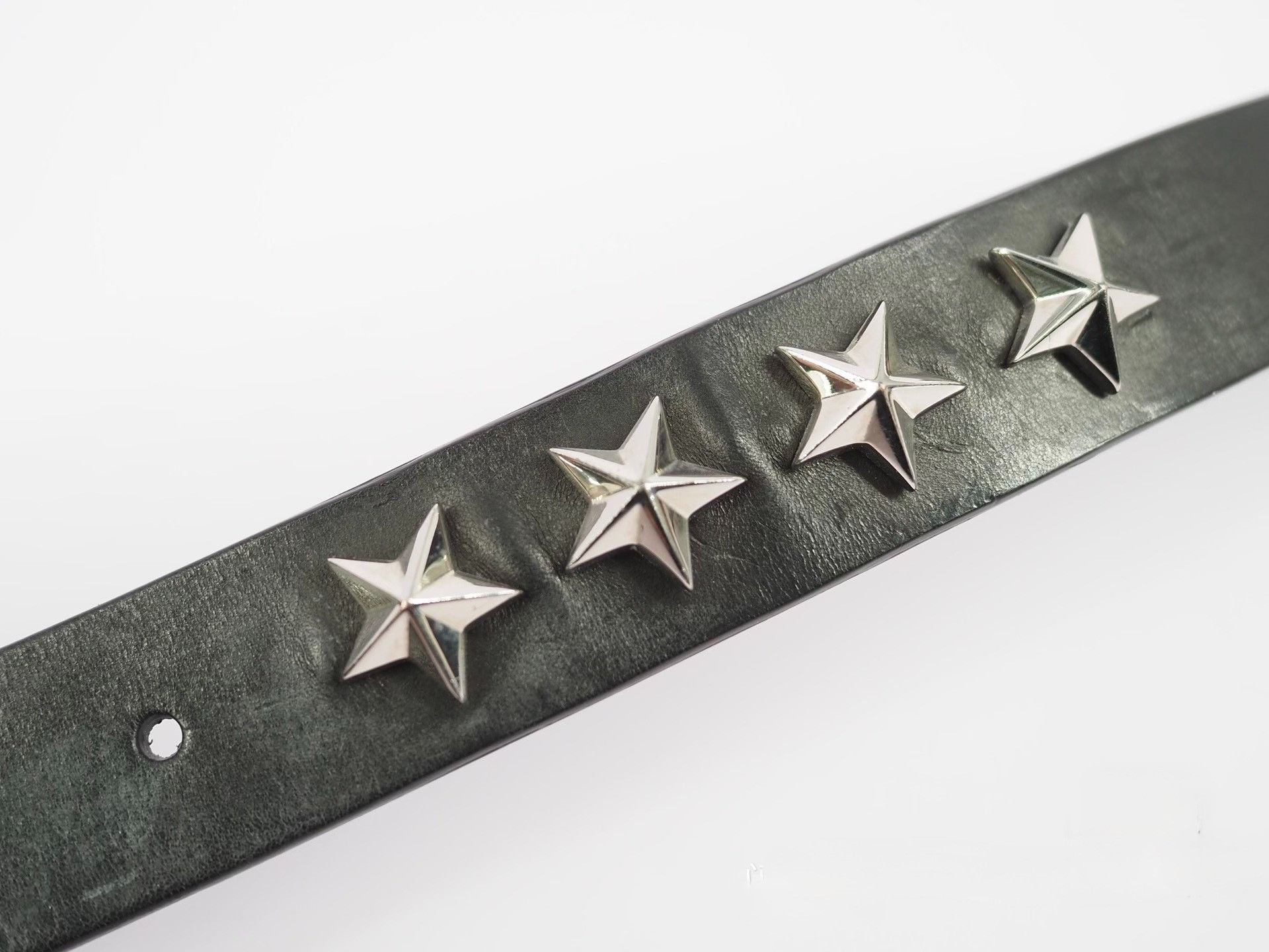 Givenchy Givenchy Black Star Leather Belt Size ONE SIZE - 6 Thumbnail