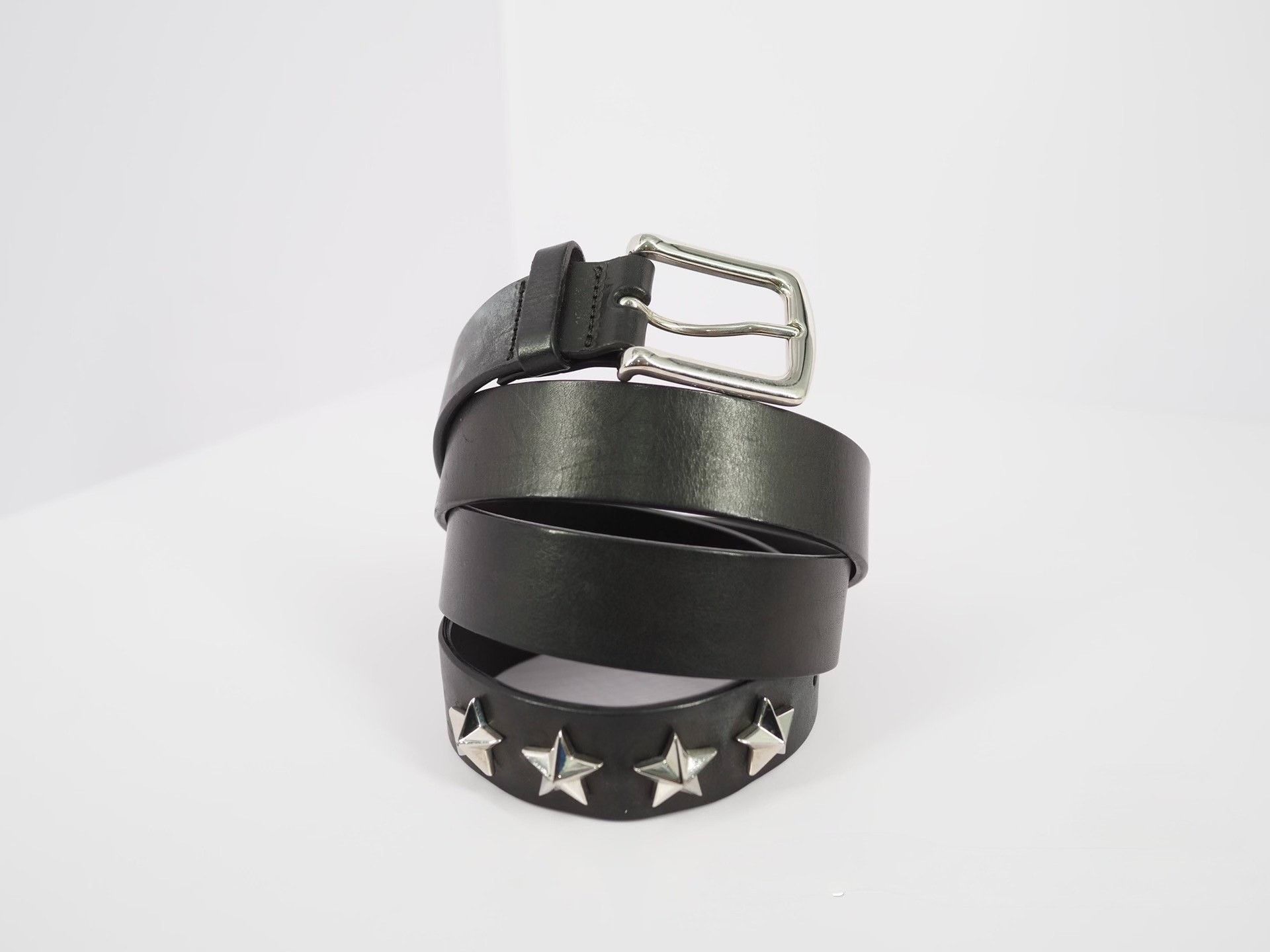 Givenchy Givenchy Black Star Leather Belt Size ONE SIZE - 2 Thumbnail
