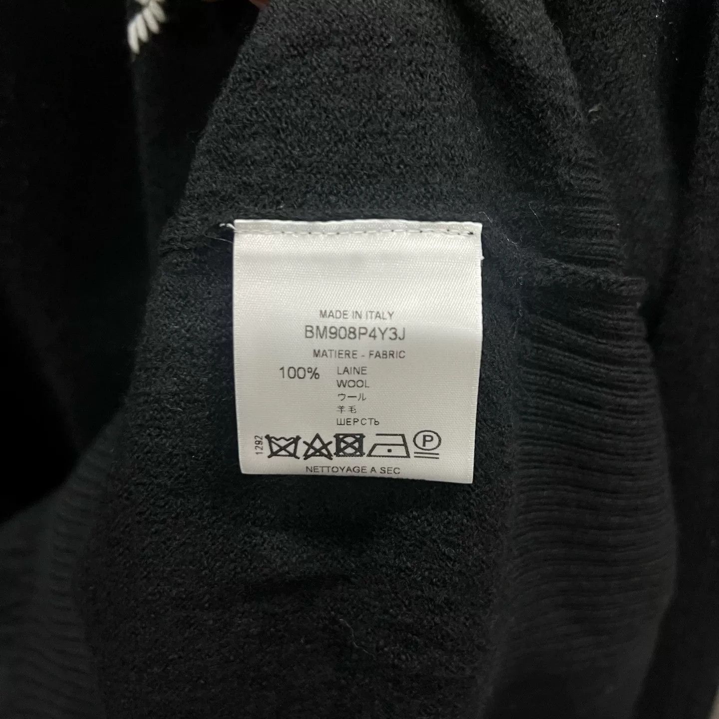 Givenchy GIVENCHY Embroidered Logo Sweater Size US S / EU 44-46 / 1 - 3 Thumbnail