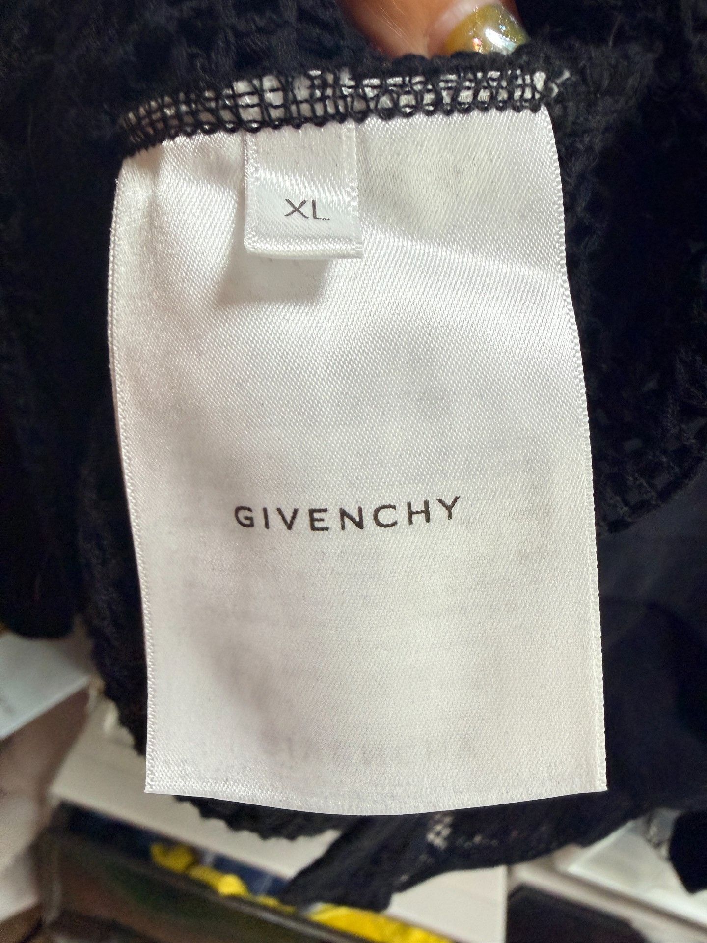 Givenchy Givenchy Black Deconstructed Hoodie Size US XL / EU 56 / 4 - 4 Thumbnail