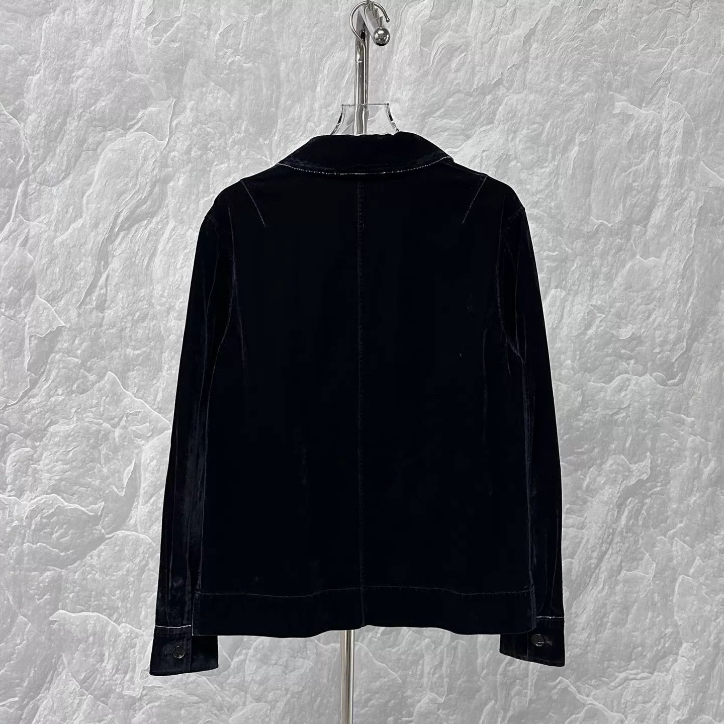 Acne Studios Acne Studios Velvet Leather Patch Jacket Size US S / EU 44-46 / 1 - 4 Thumbnail