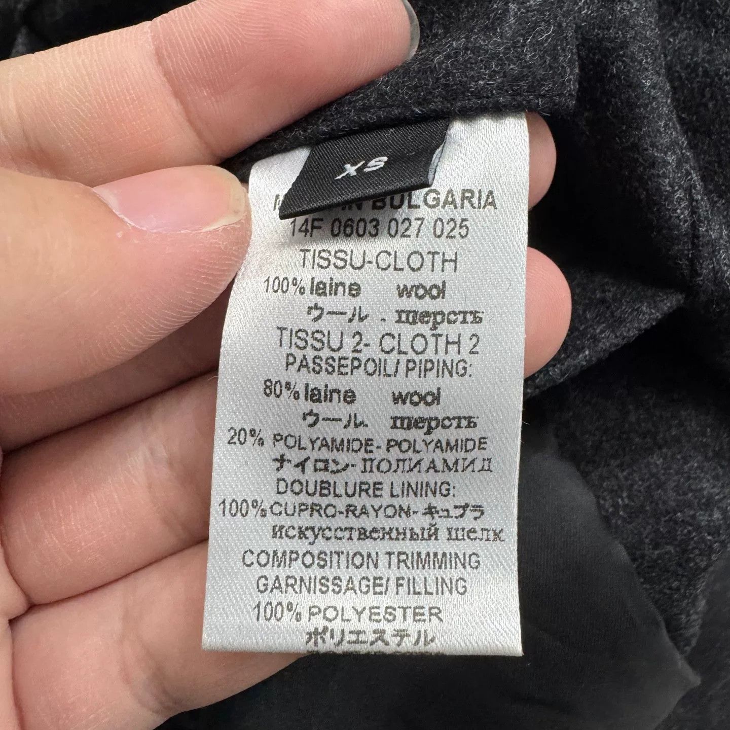 Givenchy Givenchy Star Wool Jacket Size US XS / EU 42 / 0 - 4 Thumbnail