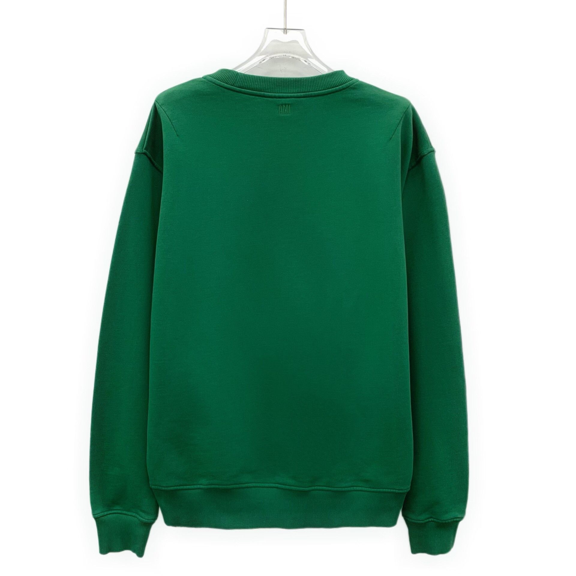 AMI Ami Dark Green Heart Logo Sweatshirt XL Size US XL / EU 56 / 4 - 2 Thumbnail