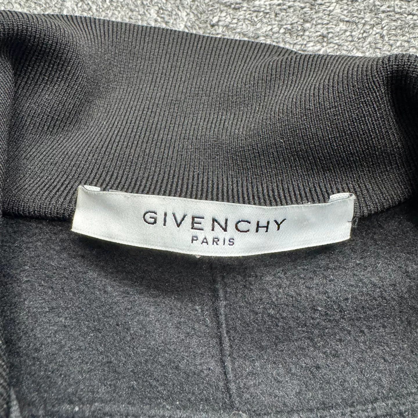 Givenchy Givenchy Black Logo Stripe Zip Jacket Size US S / EU 44-46 / 1 - 5 Thumbnail