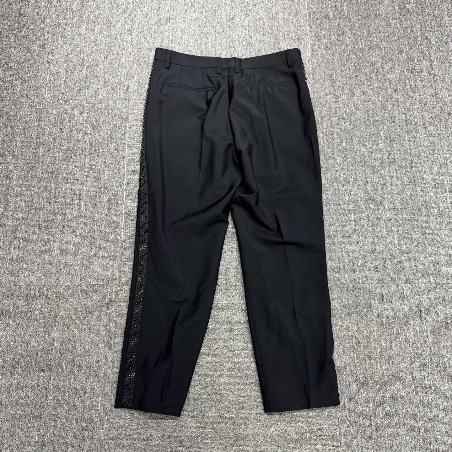 Givenchy Givenchy Show Pearl Wool Casual Pants Size US 32 / EU 48 - 6 Thumbnail