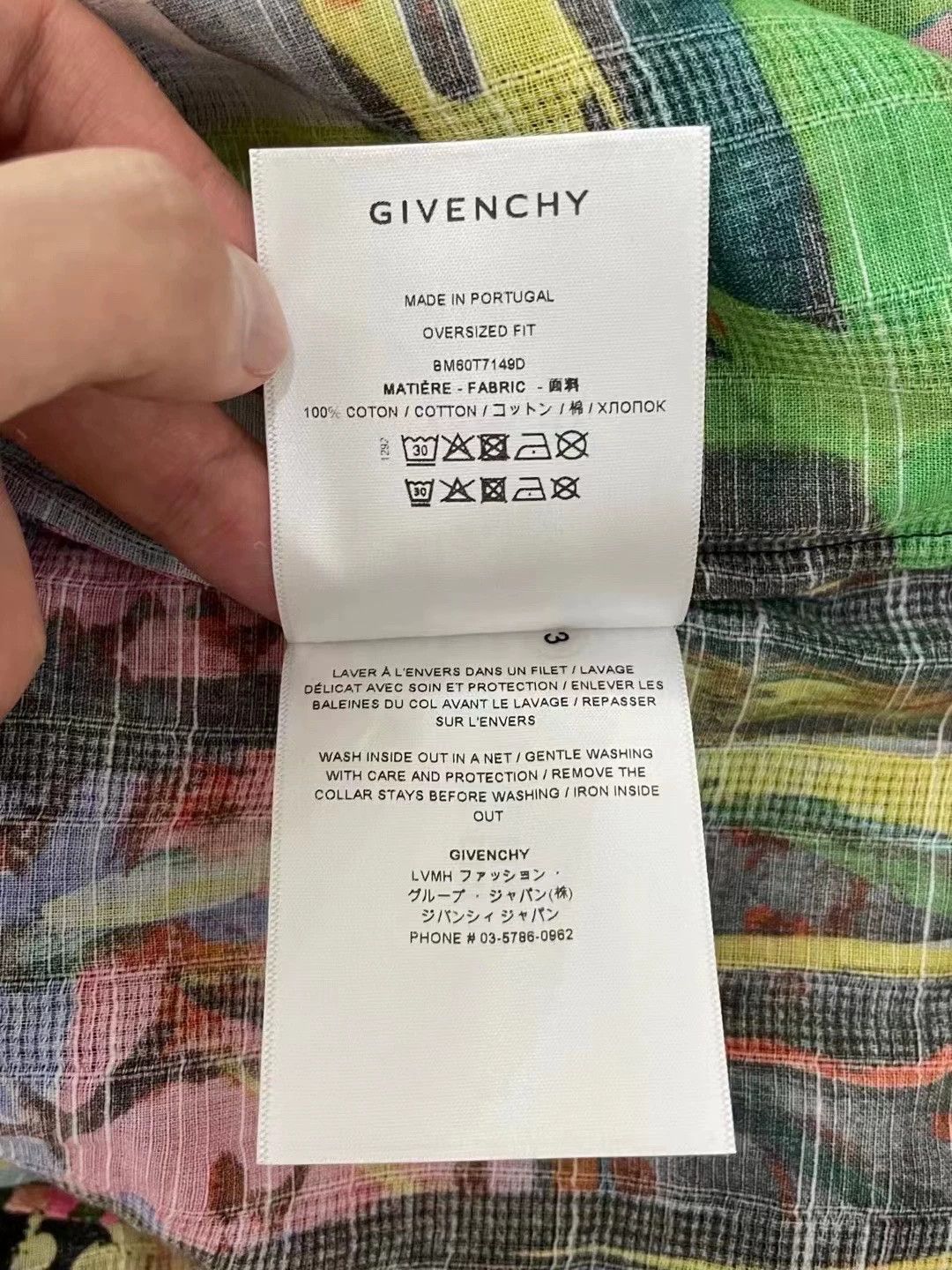 Givenchy Givenchy X Josh Smit Graffiti Oversized Shirt Size US XXS / EU 40 - 5 Thumbnail