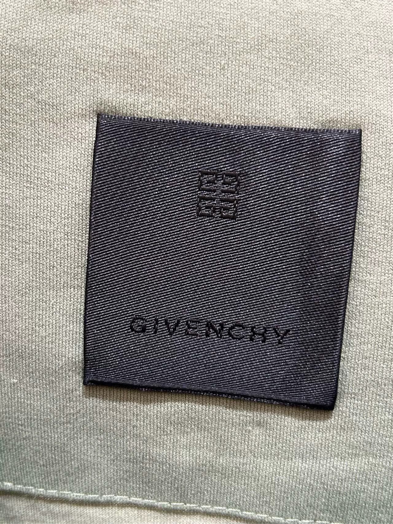 Givenchy Givenchy Military Green Short-Sleeve T-Shirt Size US L / EU 52-54 / 3 - 3 Thumbnail