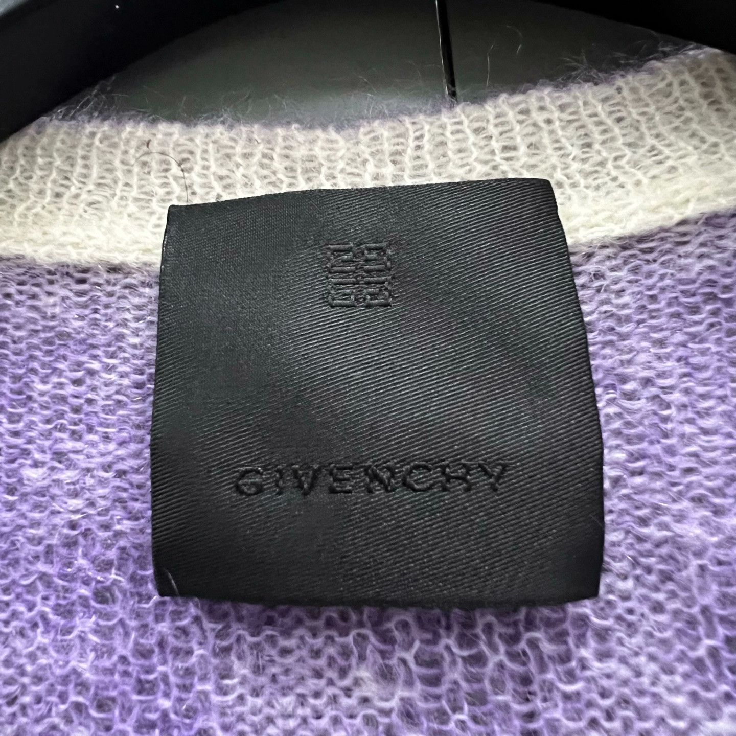 Givenchy Givenchy x Josh Smith Purple Cartoon Knit Top Size US L / EU 52-54 / 3 - 3 Thumbnail