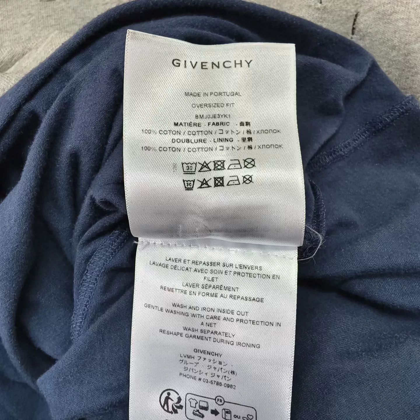 Givenchy Givenchy Gray Distressed Layered Hoodie Size US XL / EU 56 / 4 - 6 Thumbnail