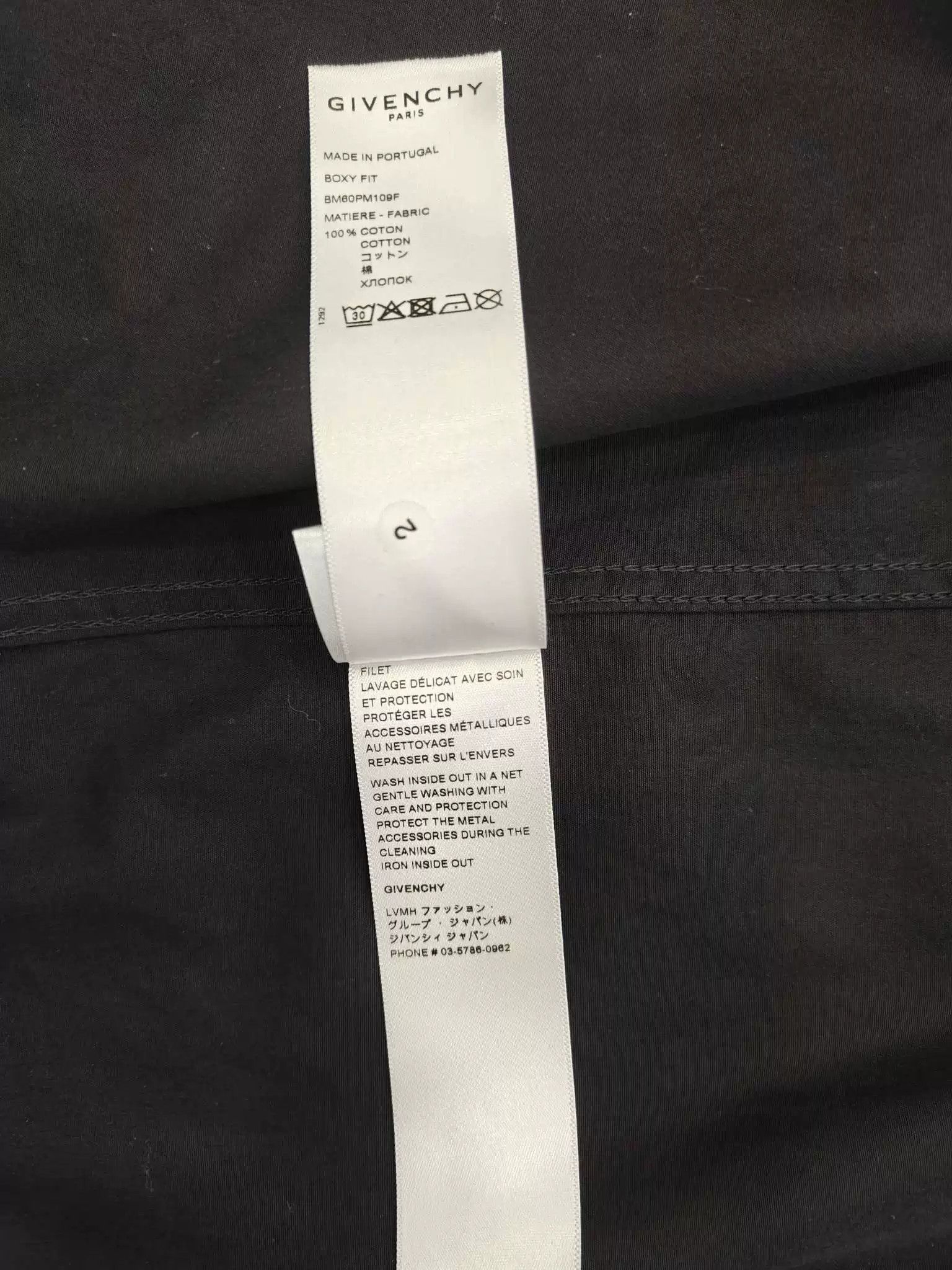 Givenchy Givenchy Black Short-Sleeve Shirt Jacket Size US XXS / EU 40 - 6 Thumbnail