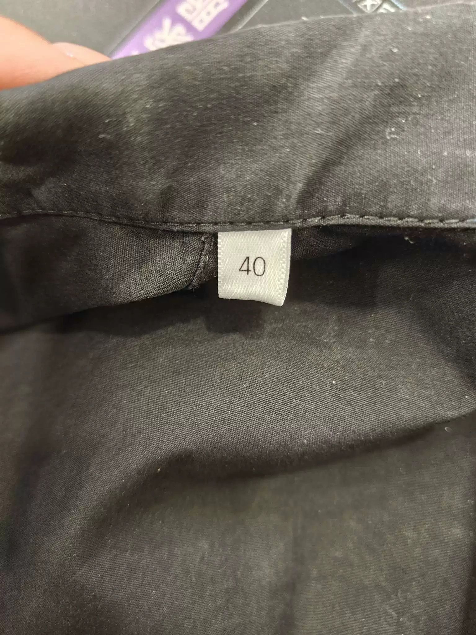 Givenchy Givenchy Black Short-Sleeve Shirt Jacket Size US XXS / EU 40 - 4 Thumbnail
