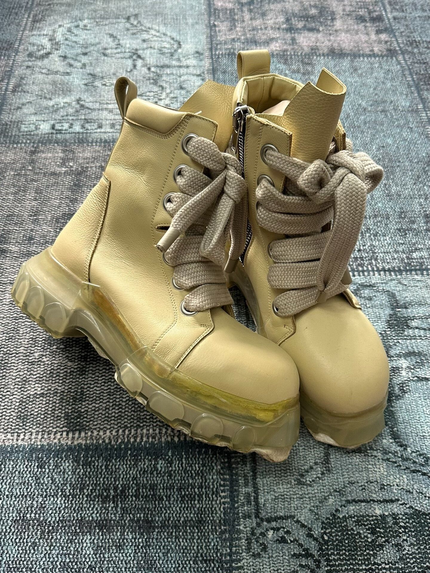 Rick Owens Rick Owens Military Boots Thick Laces Size US 7 / EU 40 - 2 Thumbnail