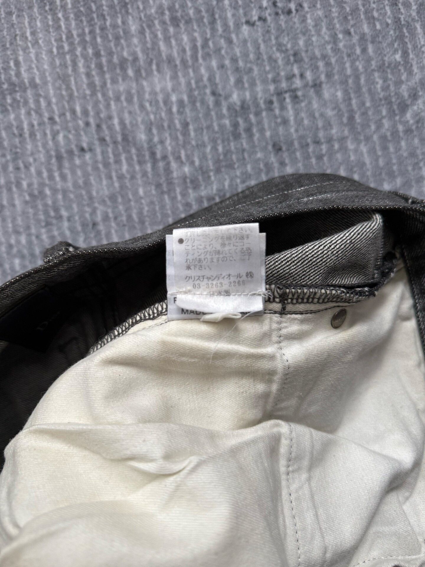 Kris Van Assche Dior Homme 08SS Silver Coated Jeans Size US 27 - 3 Thumbnail