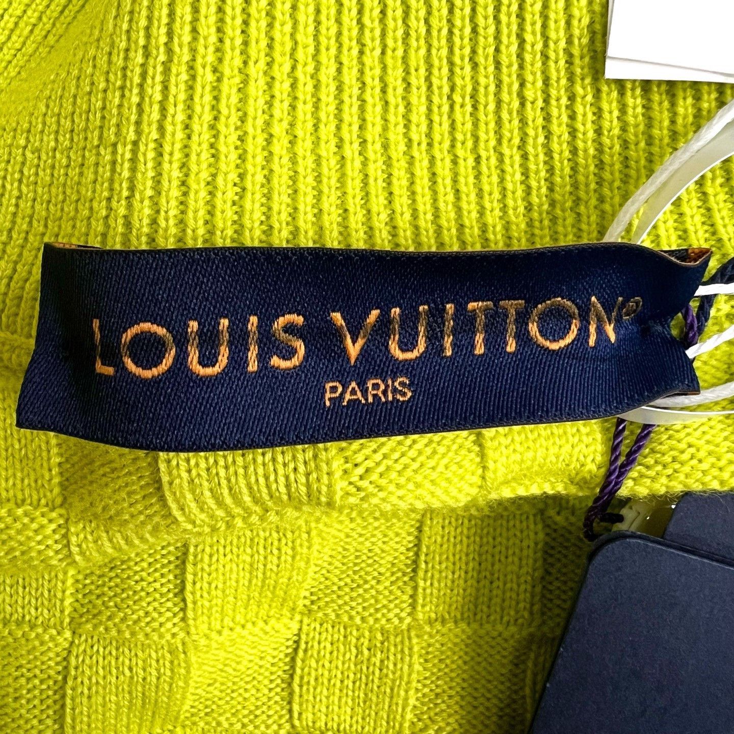 Louis Vuitton Louis Vuitton Damier Green Stand-Collar Sweater Size US S / EU 44-46 / 1 - 7 Thumbnail