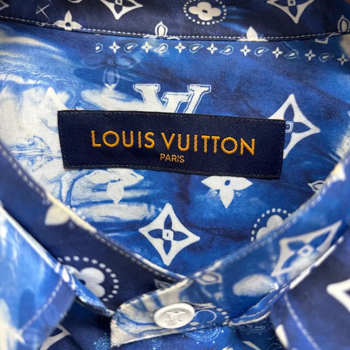 Louis Vuitton Louis Vuitton LV Logo Short Sleeve Shirt Size US XXL / EU 58 / 5 - 2 Thumbnail