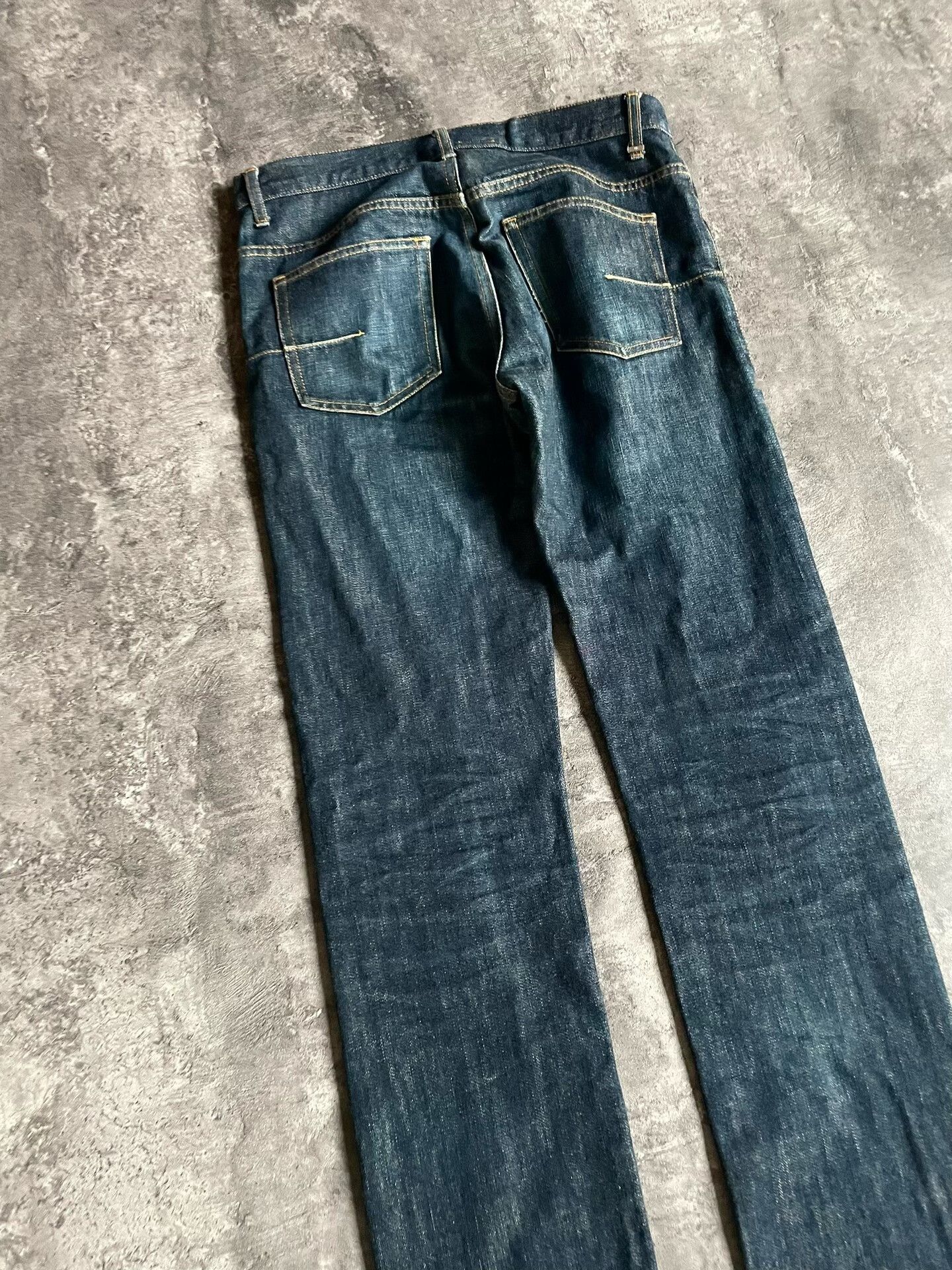 Dior Dior Homme Dark Blue Denim Jeans Size US 29 - 4 Thumbnail