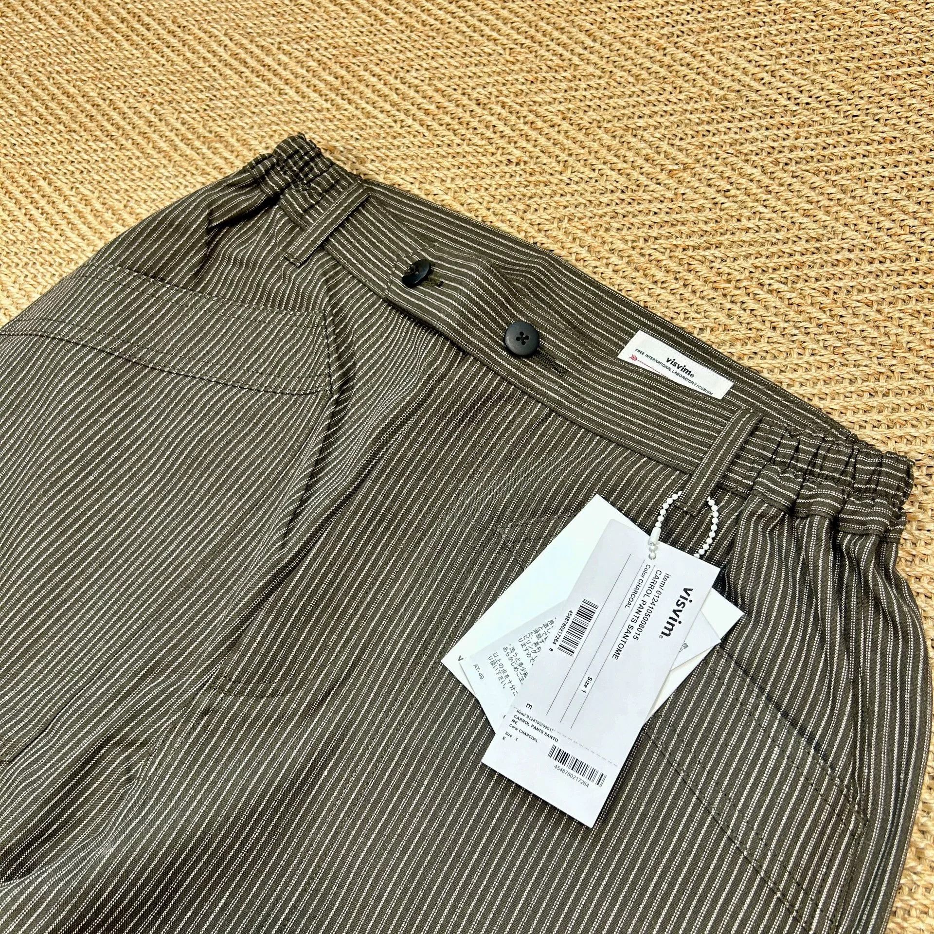 Visvim VISVIM CARROL SANTOME Wool Blend Striped Pants Size US 32 / EU 48 - 7 Thumbnail