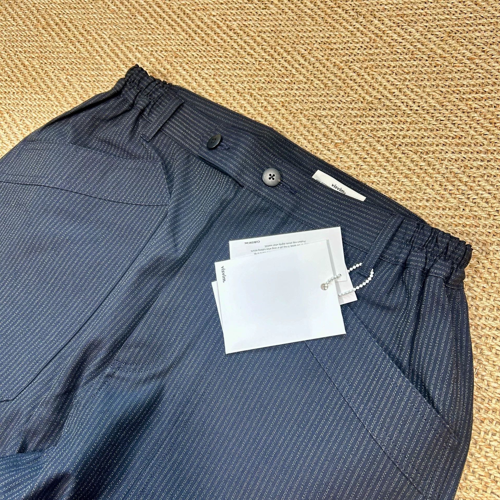 Visvim VISVIM CARROL SANTOME Wool Blend Striped Pants Size US 32 / EU 48 - 3 Thumbnail