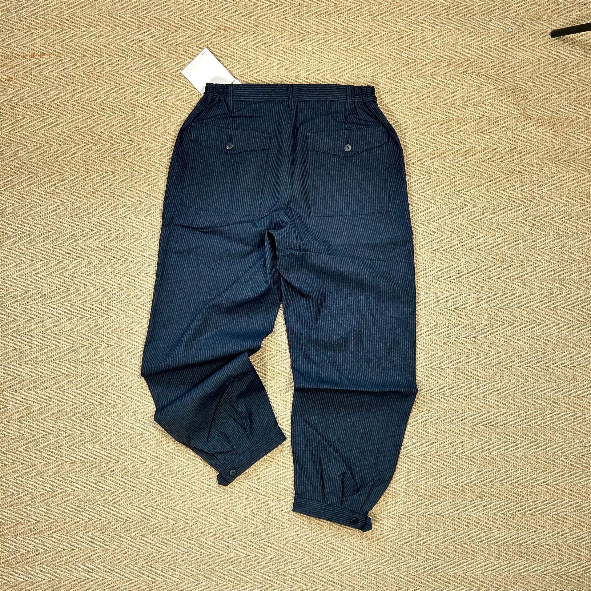 Visvim VISVIM CARROL SANTOME Wool Blend Striped Pants Size US 32 / EU 48 - 6 Thumbnail