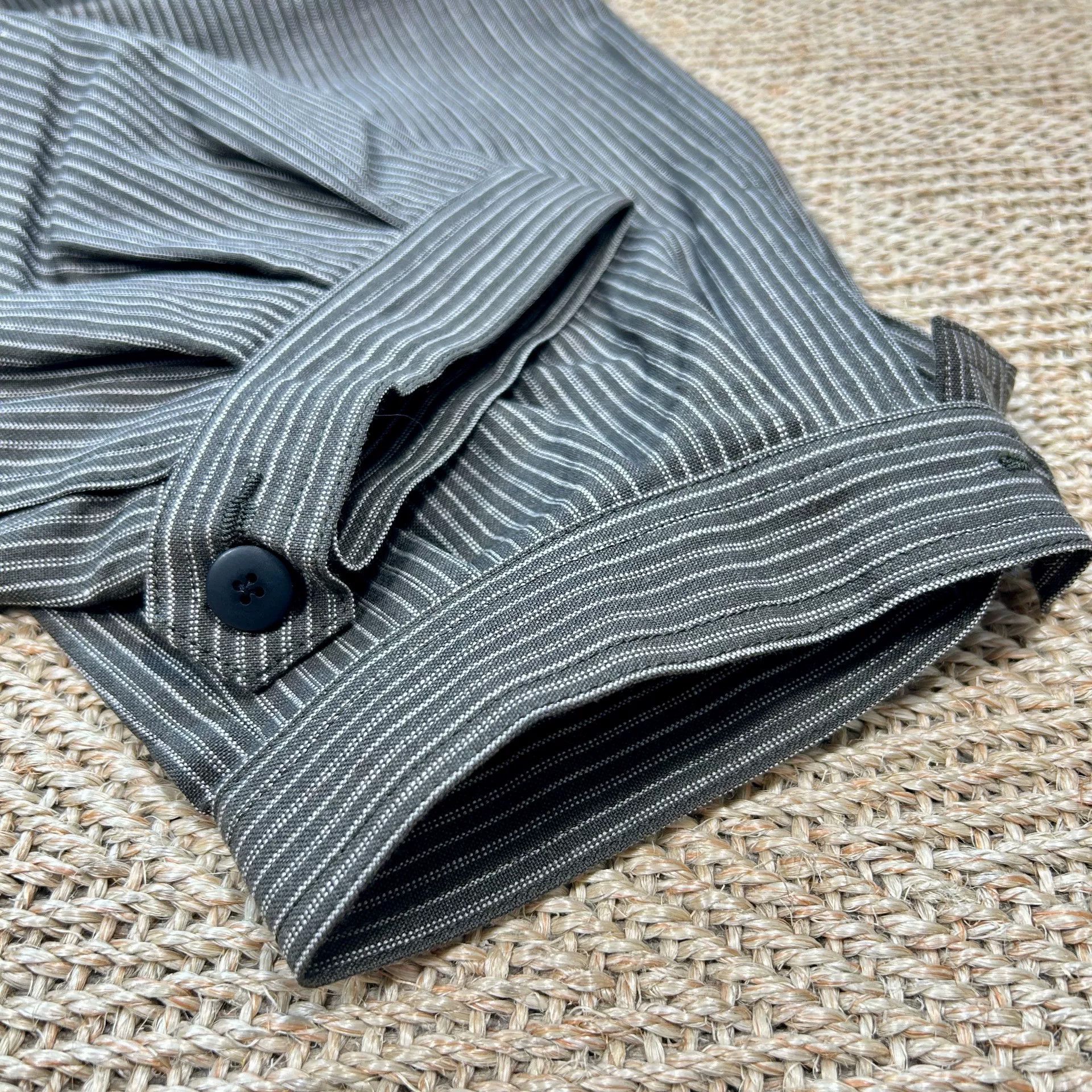 Visvim VISVIM CARROL SANTOME Wool Blend Striped Pants Size US 32 / EU 48 - 9 Thumbnail