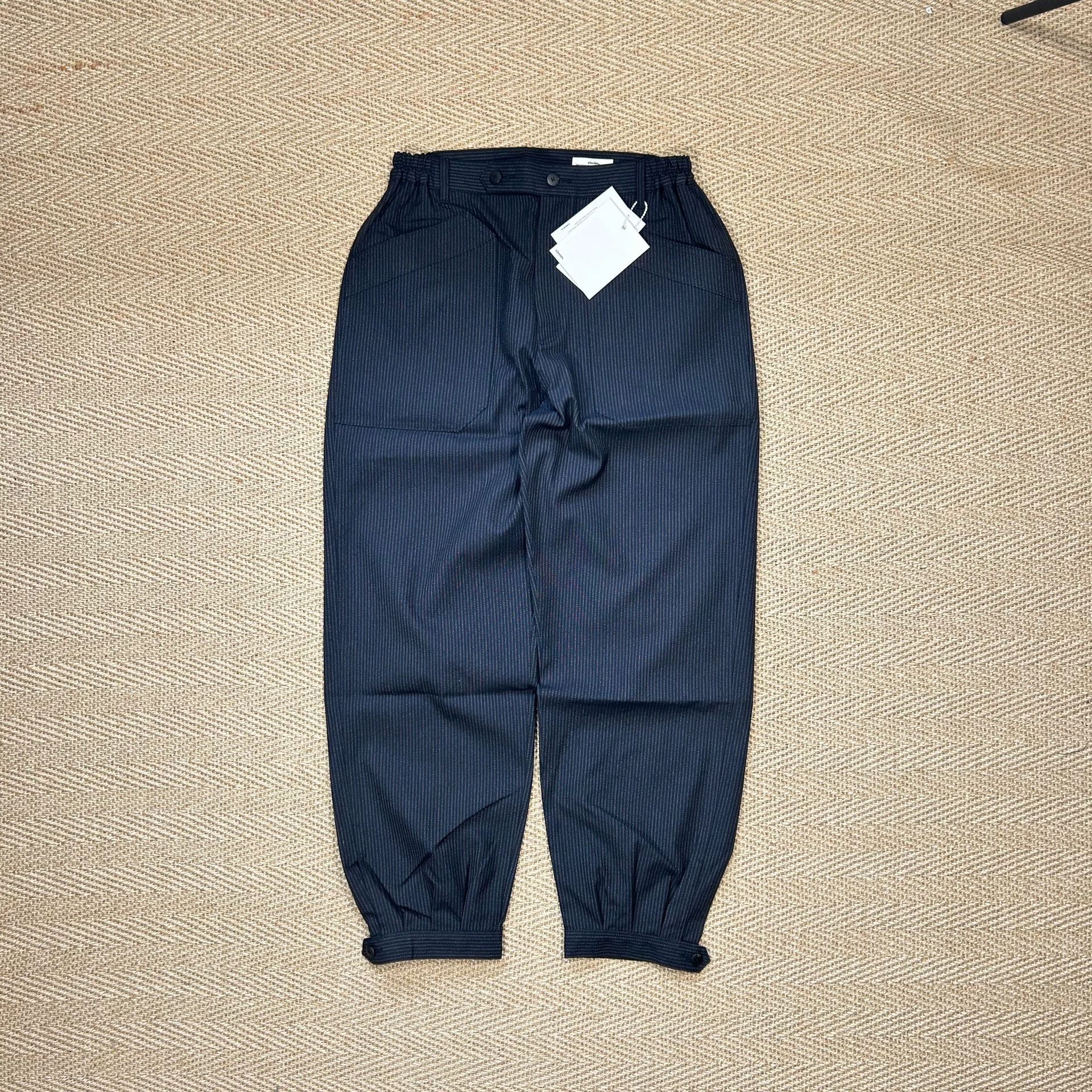 Visvim VISVIM CARROL SANTOME Wool Blend Striped Pants Size US 32 / EU 48 - 2 Thumbnail