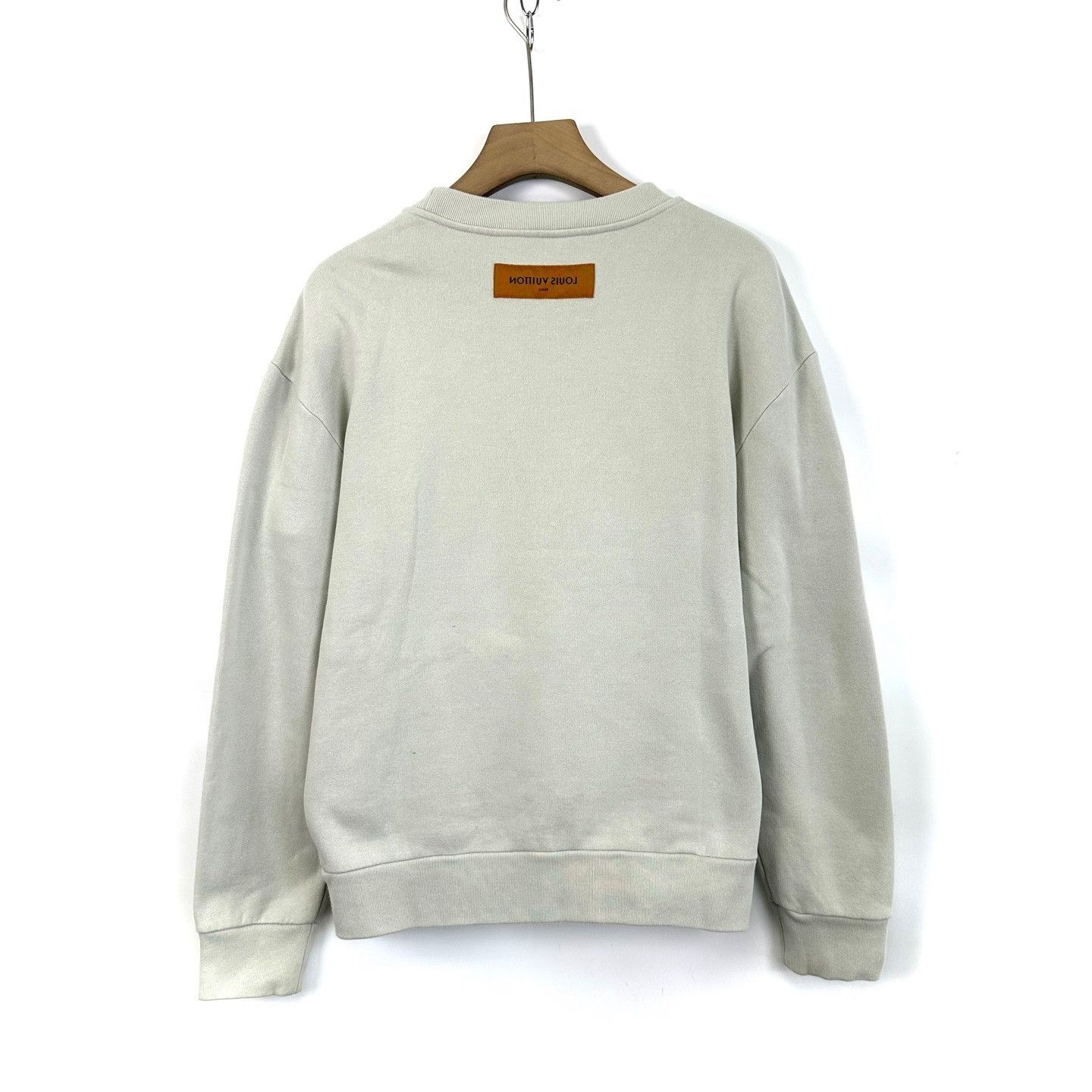 Louis Vuitton Louis Vuitton Eye Embroidery Flocking Logo Sweatshirt Size US L / EU 52-54 / 3 - 2 Thumbnail
