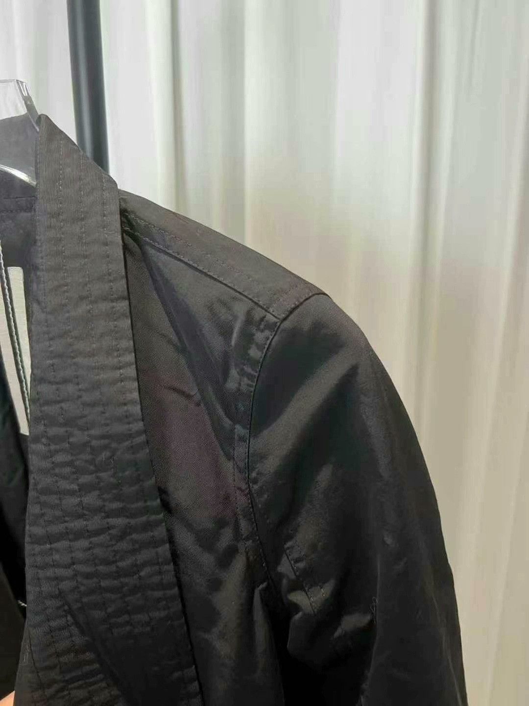 Rick Owens Rick Owens Black Asymmetrical Jacket Size US S / EU 44-46 / 1 - 5 Thumbnail