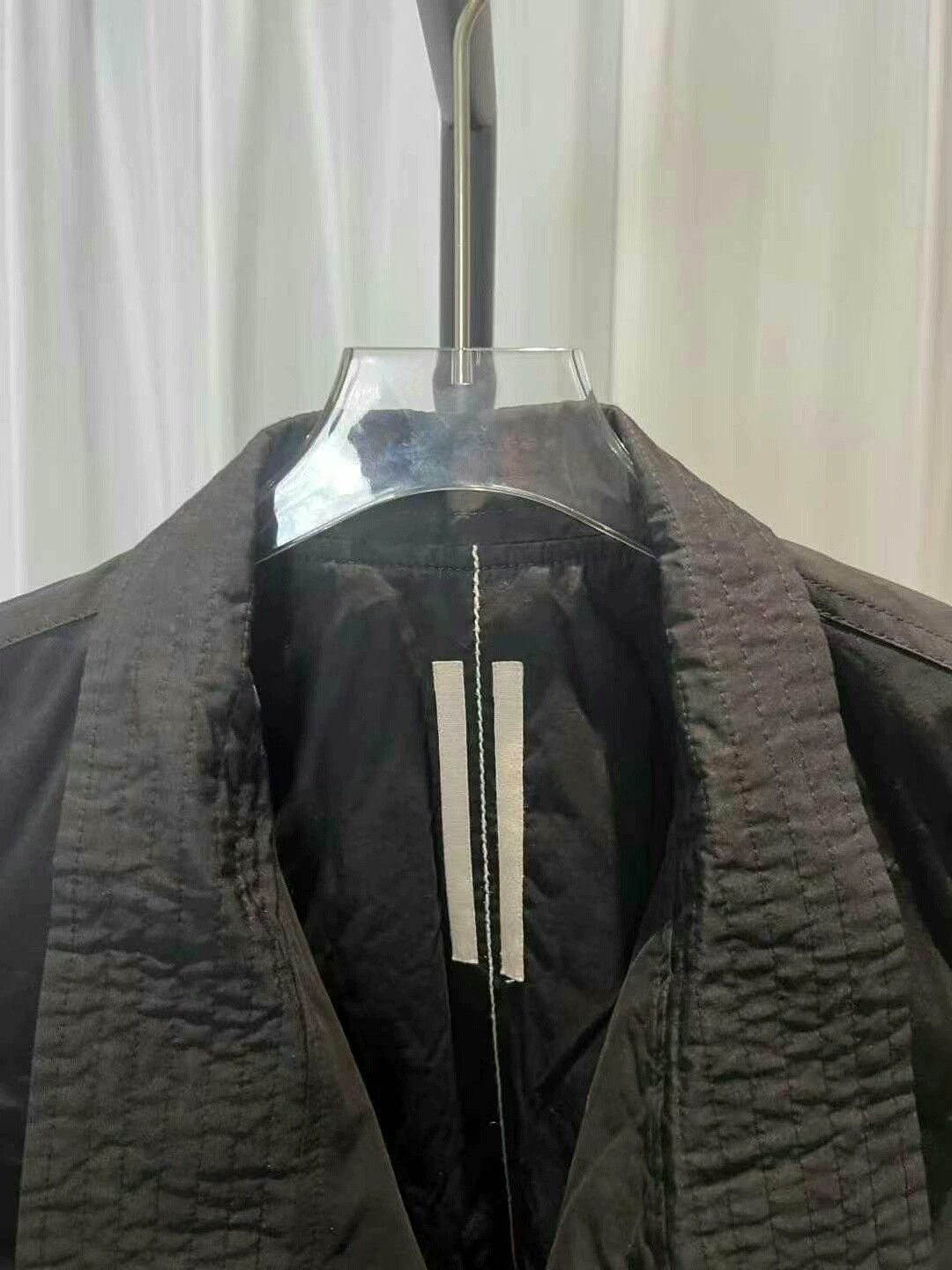 Rick Owens Rick Owens Black Asymmetrical Jacket Size US S / EU 44-46 / 1 - 3 Thumbnail