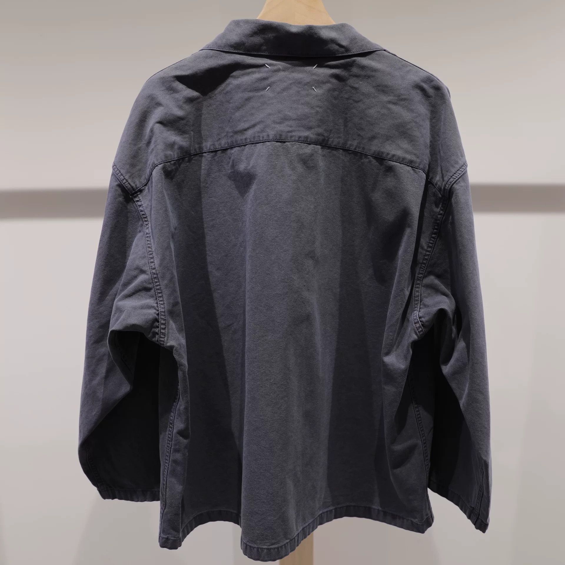 Maison Margiela Maison Margiela Gray Zip-Up Jacket Size US M / EU 48-50 / 2 - 9 Thumbnail