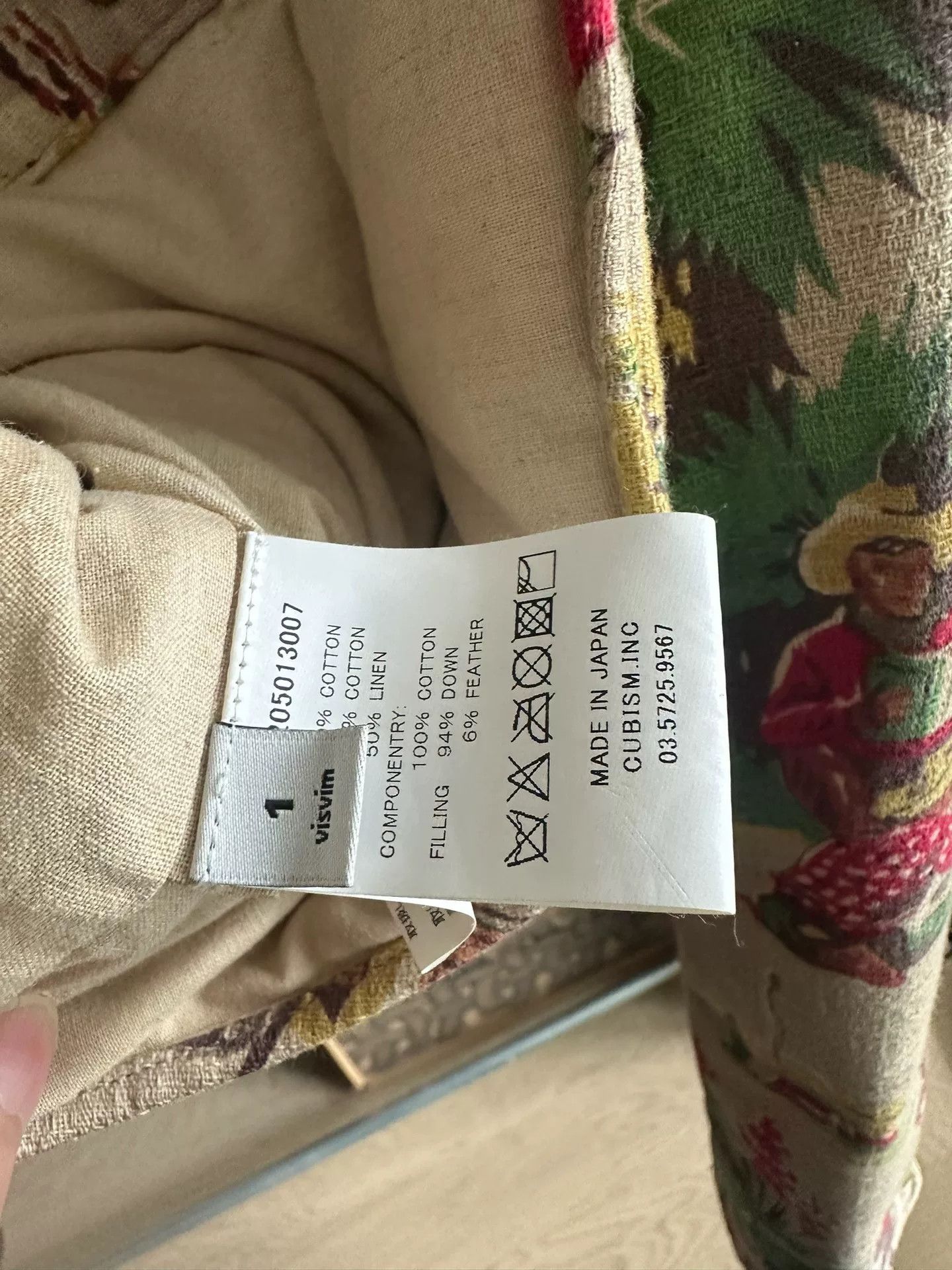 Visvim visvim kerchief down shirt jacket Size US S / EU 44-46 / 1 - 9 Thumbnail