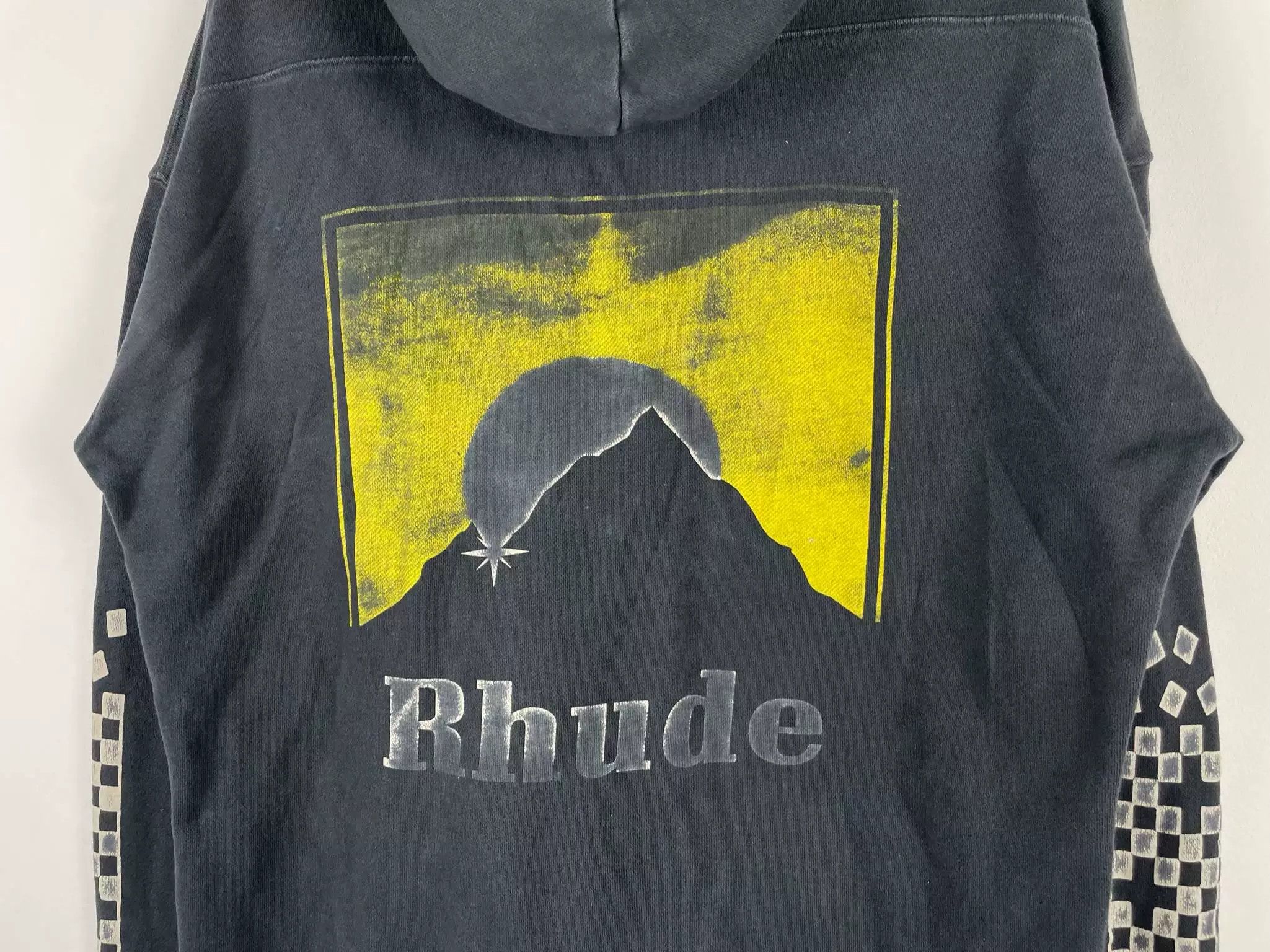 Rhude Rhude Washed Distressed Hoodie Size US S / EU 44-46 / 1 - 5 Thumbnail