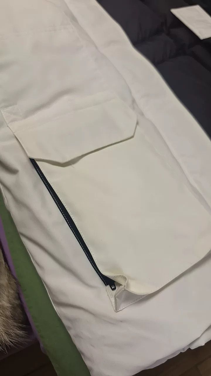 Canada Goose Canada Goose Expedition White Down Jacket Size M / US 6-8 / IT 42-44 - 5 Thumbnail