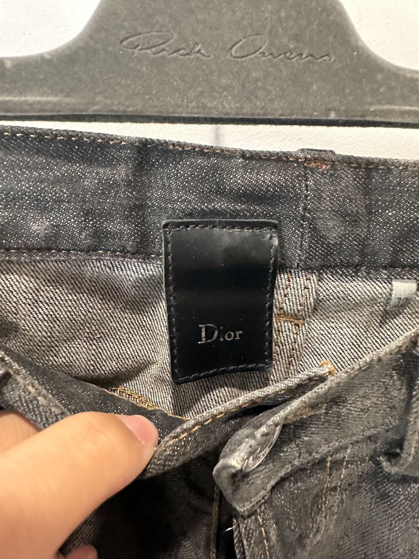 Hedi Slimane Dior Homme 07AW Brush Glue Jeans Size US 30 / EU 46 - 3 Thumbnail