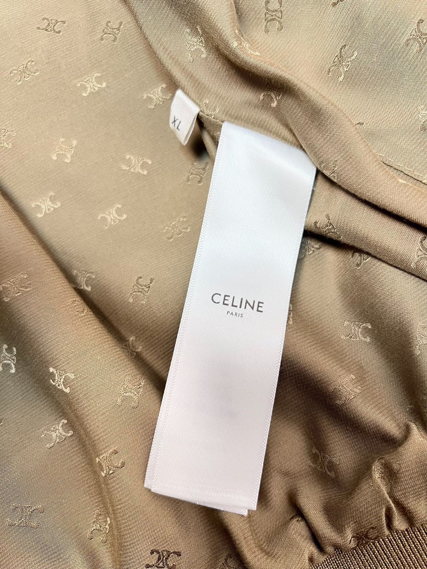 Celine Celine Khaki Western Arrow Zip Jacket Size US XL / EU 56 / 4 - 5 Thumbnail