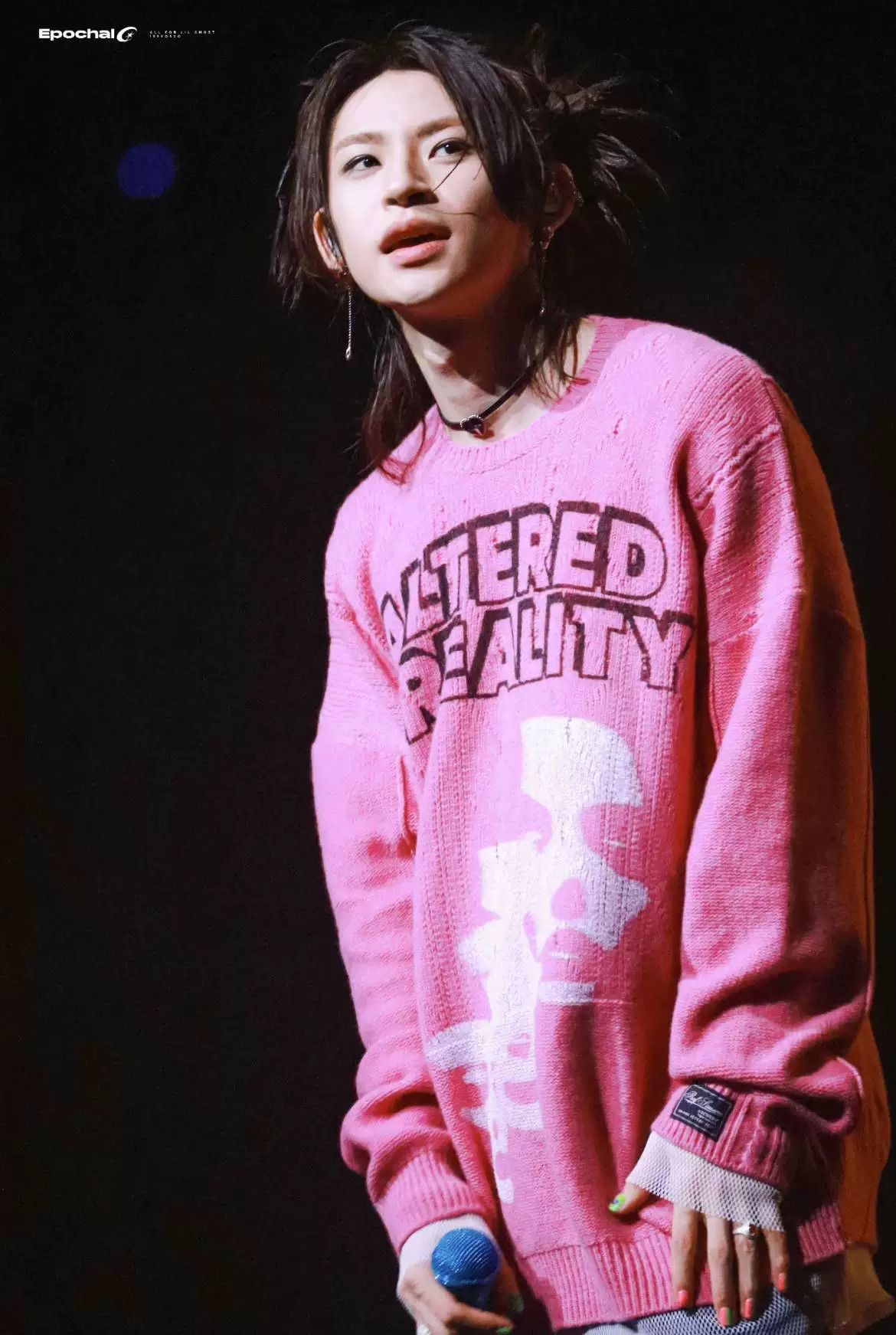 Raf Simons Raf Simons AW22 Pink Portrait Knit Sweater Size US S / EU 44-46 / 1 - 3 Thumbnail