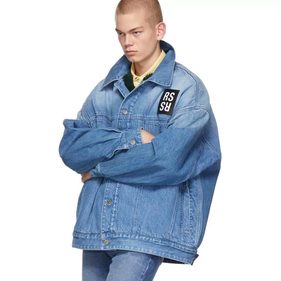 Raf Simons Raf Simons AW20 Fur-Lined Denim Jacket Size US S / EU 44-46 / 1 - 9 Thumbnail
