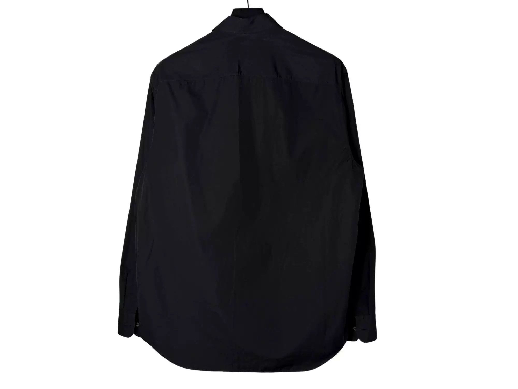 Prada Prada SS24 Triangle Logo Long-Sleeve Shirt Size US XL / EU 56 / 4 - 2 Thumbnail