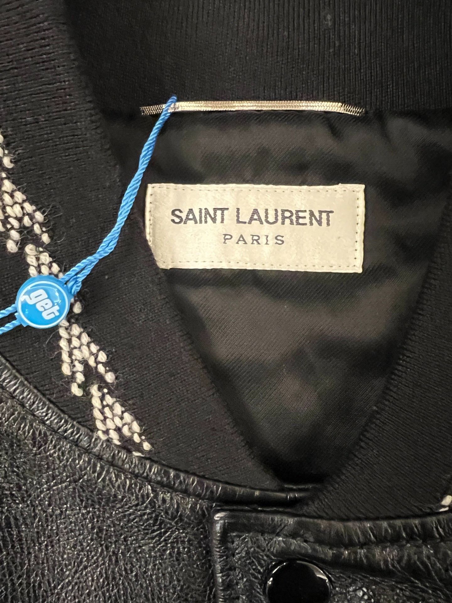 Saint Laurent Paris Saint Laurent Ethnic Totem Leather Jacket Size US M / EU 48-50 / 2 - 6 Thumbnail