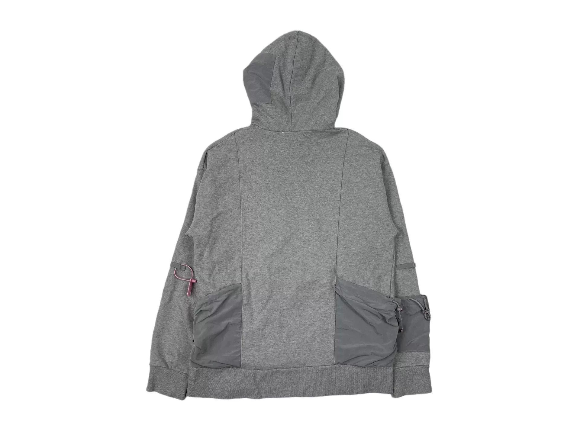 POST ARCHIVE FACTION (PAF) PAF FW18 Multi-Pocket Gray Hoodie Size US L / EU 52-54 / 3 - 2 Thumbnail