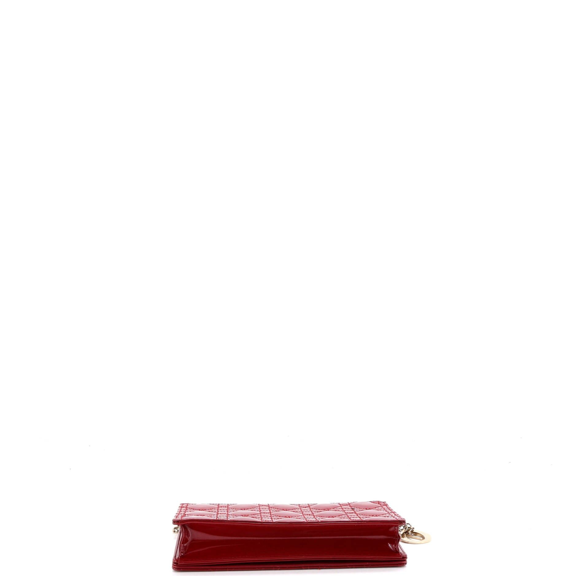 Dior Lady Dior Chain Pouch Size ONE SIZE - 4 Thumbnail