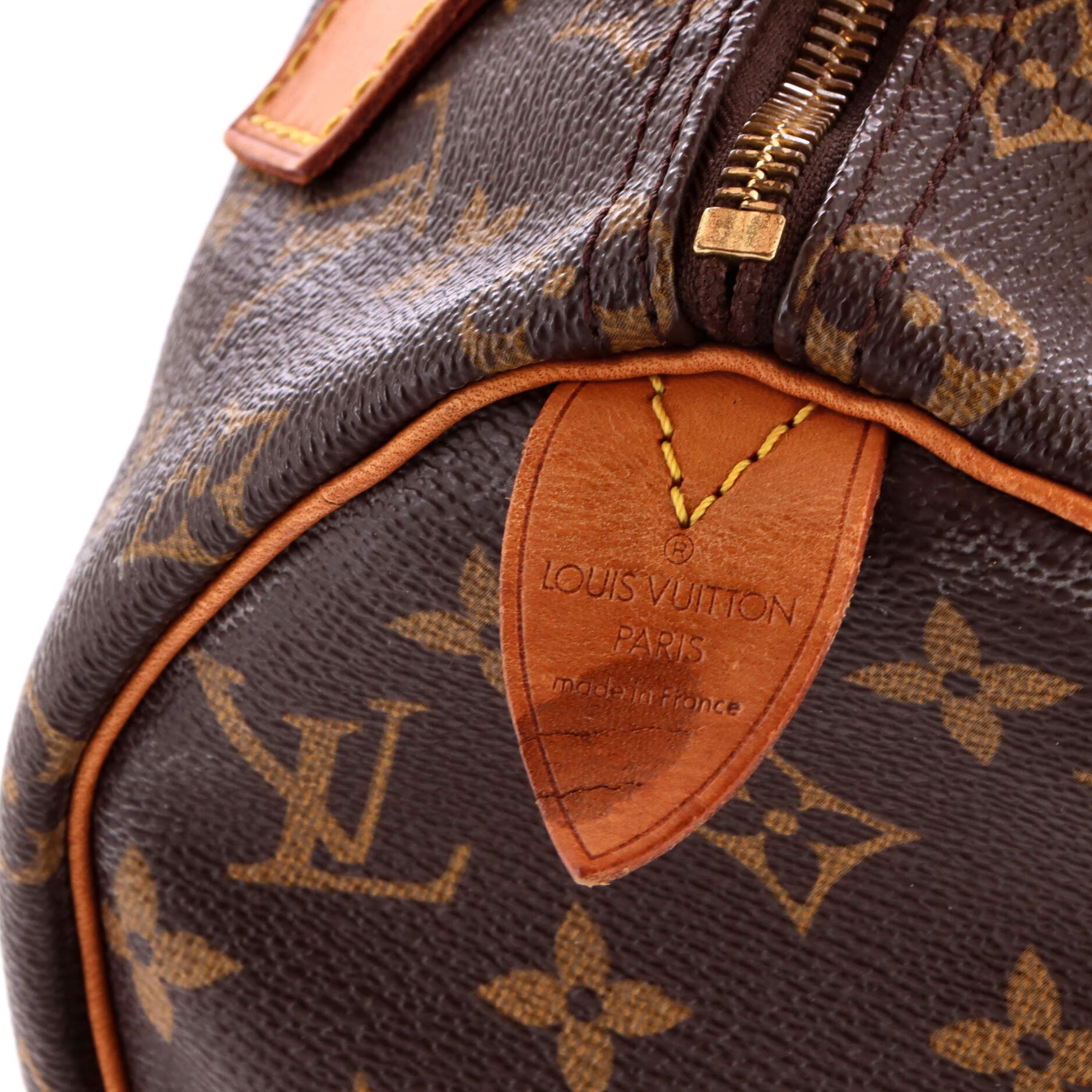 Louis Vuitton Speedy Handbag Size ONE SIZE - 8 Thumbnail