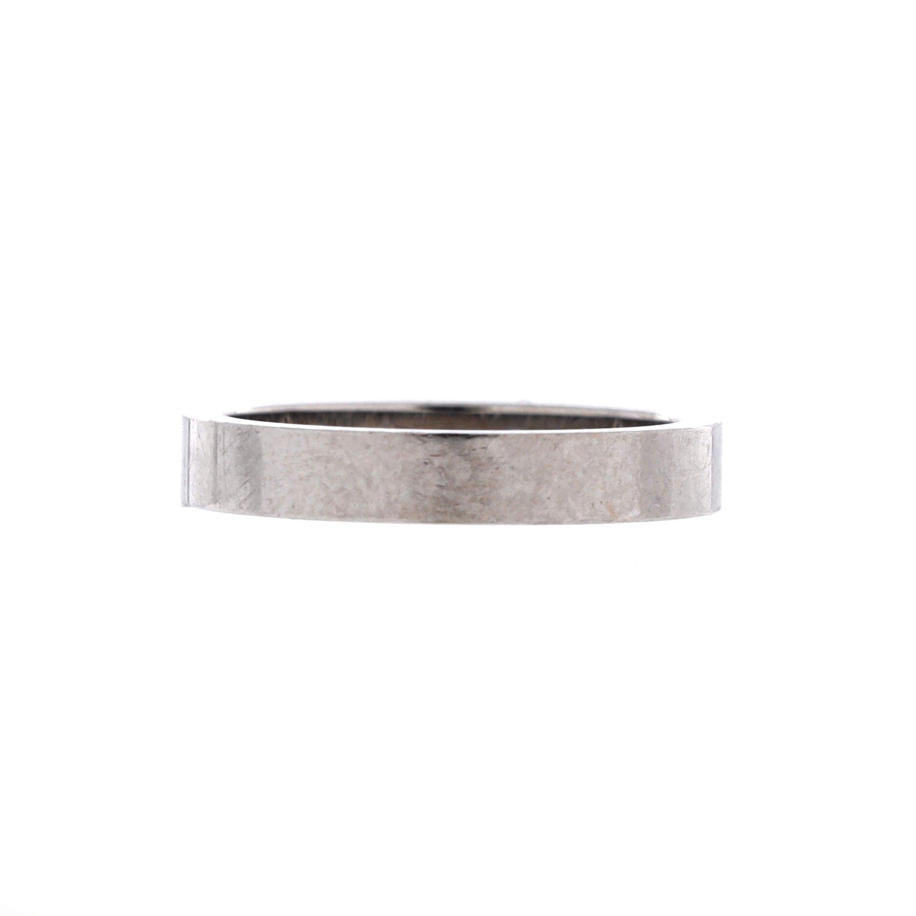 Cartier C de 2 diamonds wedding band ring Size ONE SIZE - 3 Thumbnail