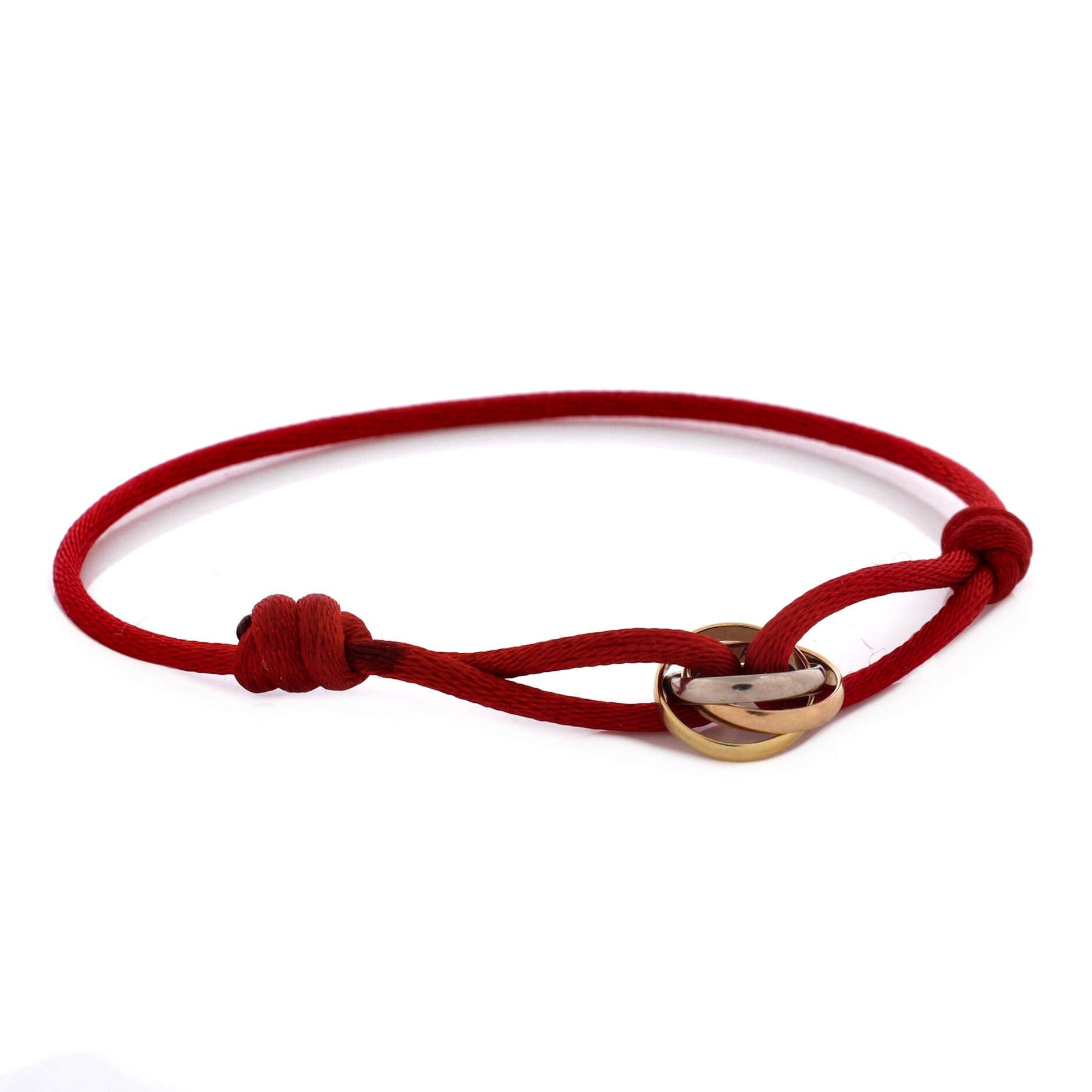 Cartier Trinity On Cord Bracelet Size ONE SIZE - 2 Thumbnail