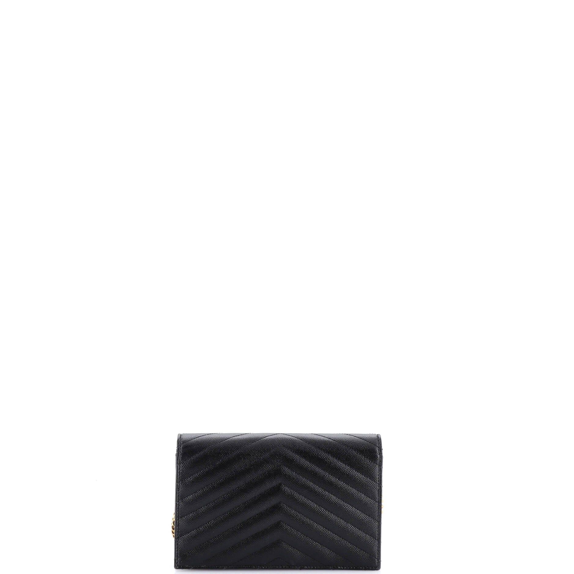 Saint Laurent Paris Classic Monogram Wallet on Chain Size ONE SIZE - 3 Thumbnail