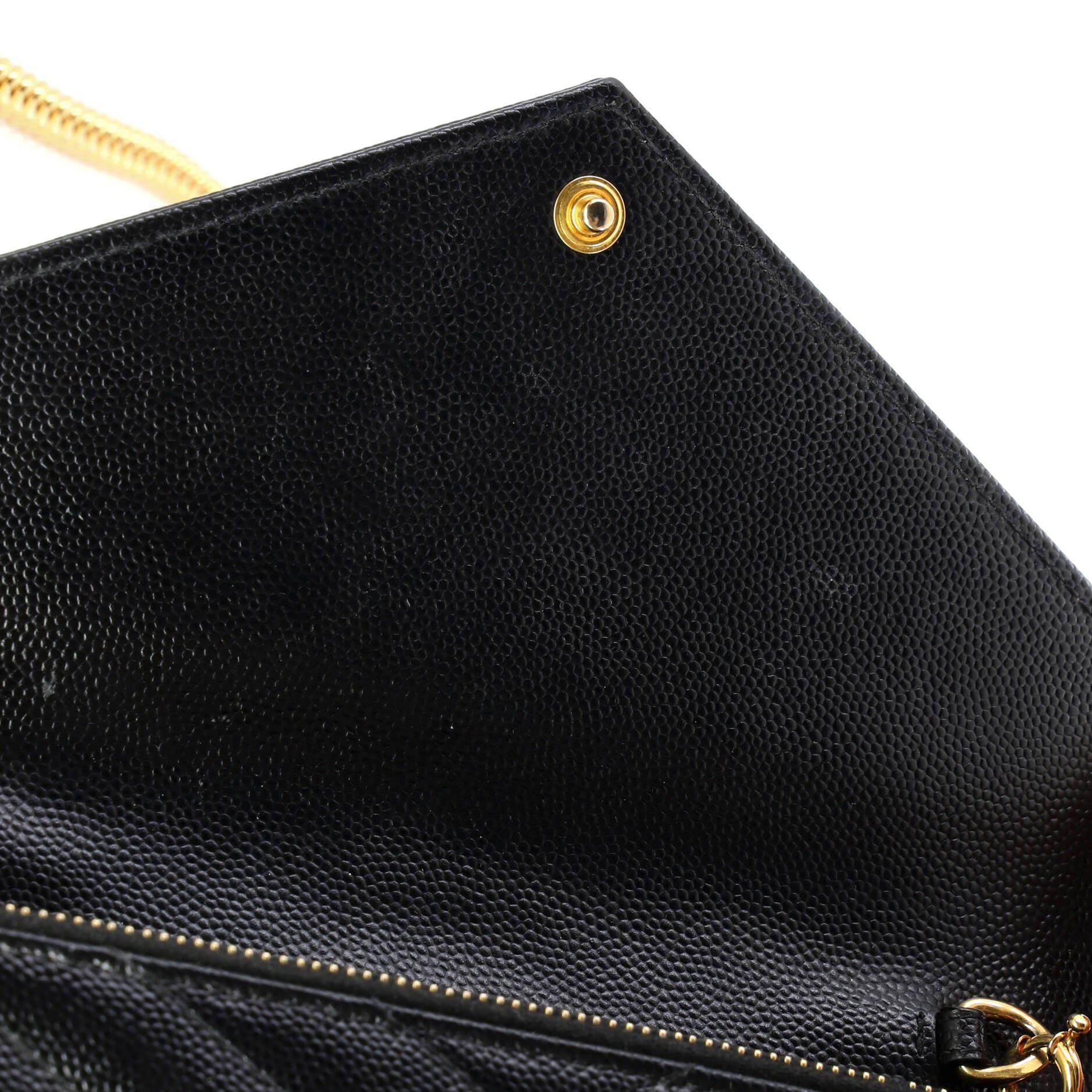Saint Laurent Paris Classic Monogram Wallet on Chain Size ONE SIZE - 6 Thumbnail