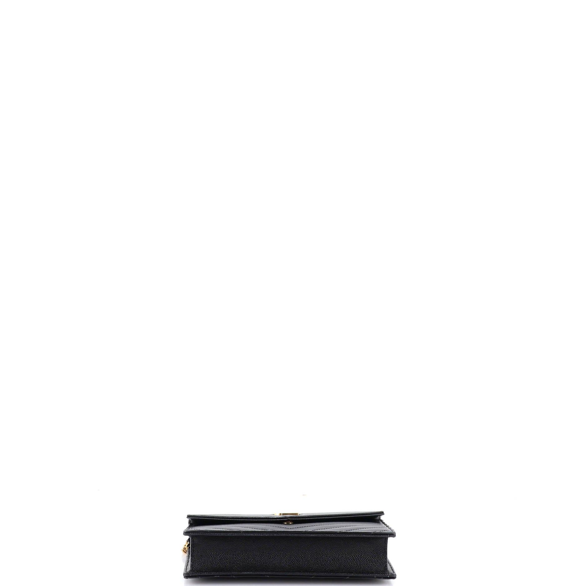 Saint Laurent Paris Classic Monogram Wallet on Chain Size ONE SIZE - 4 Thumbnail