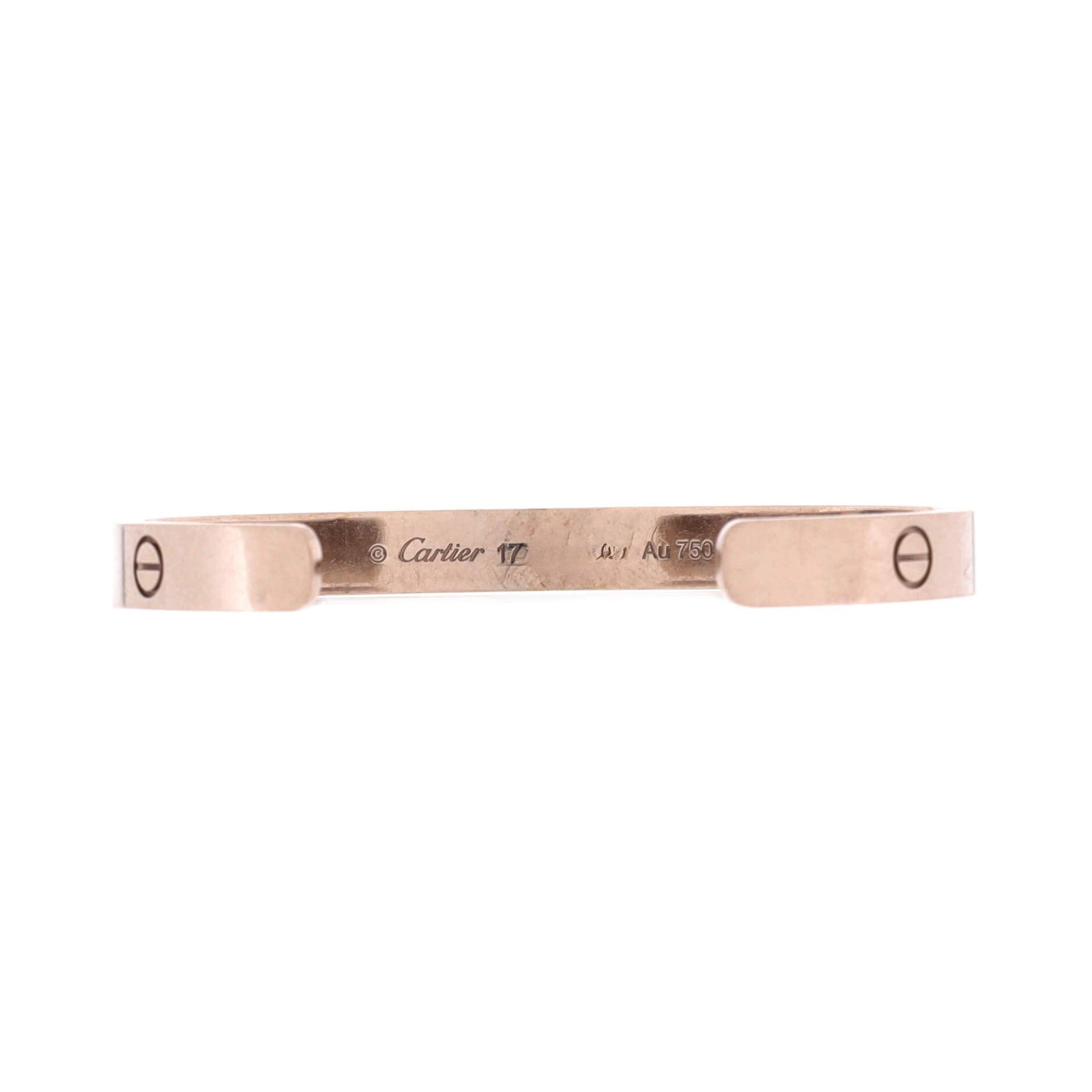 Cartier Love Cuff Bracelet Size ONE SIZE - 3 Thumbnail