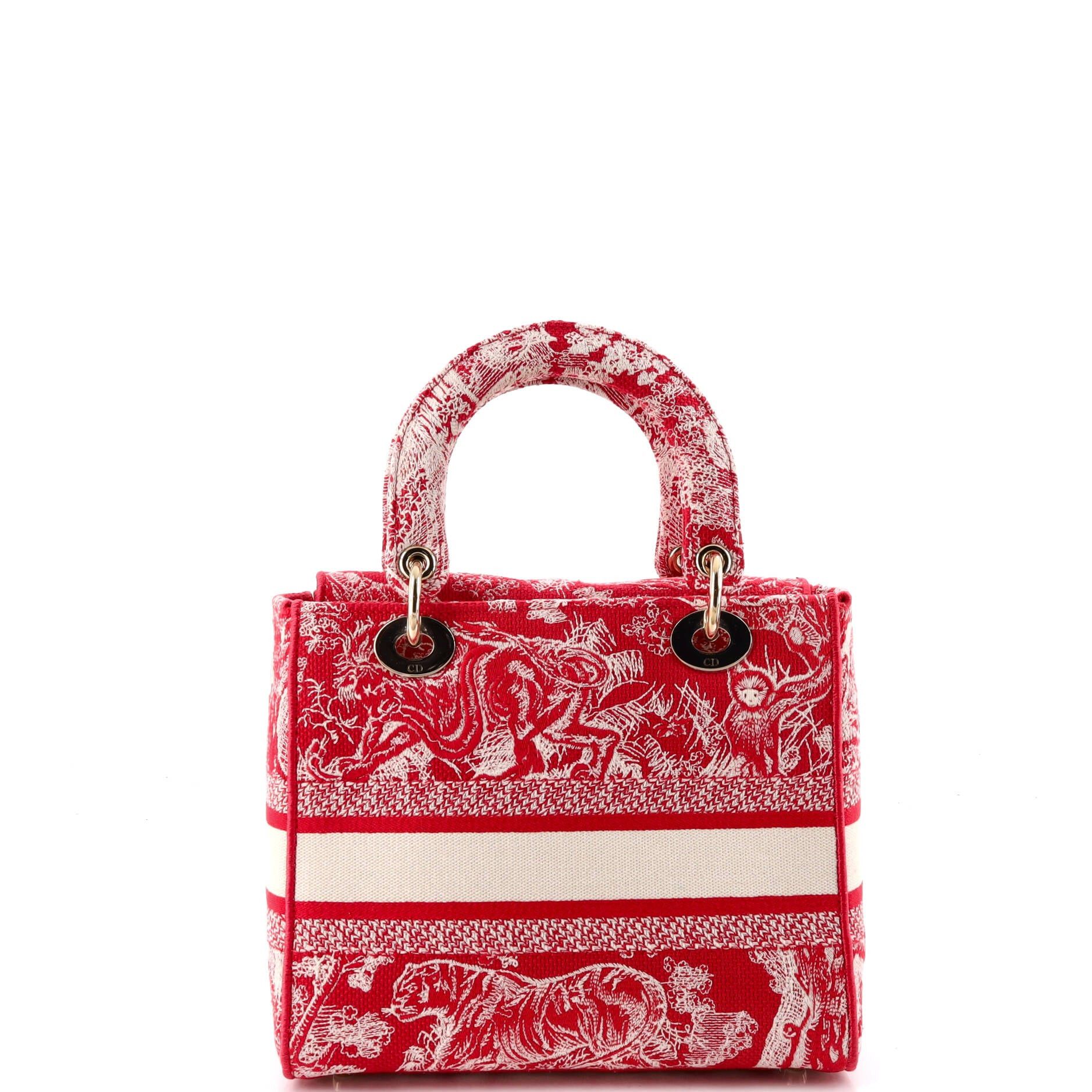 Dior Toile de Jouy Lady D-Lite Bag Size ONE SIZE - 3 Thumbnail