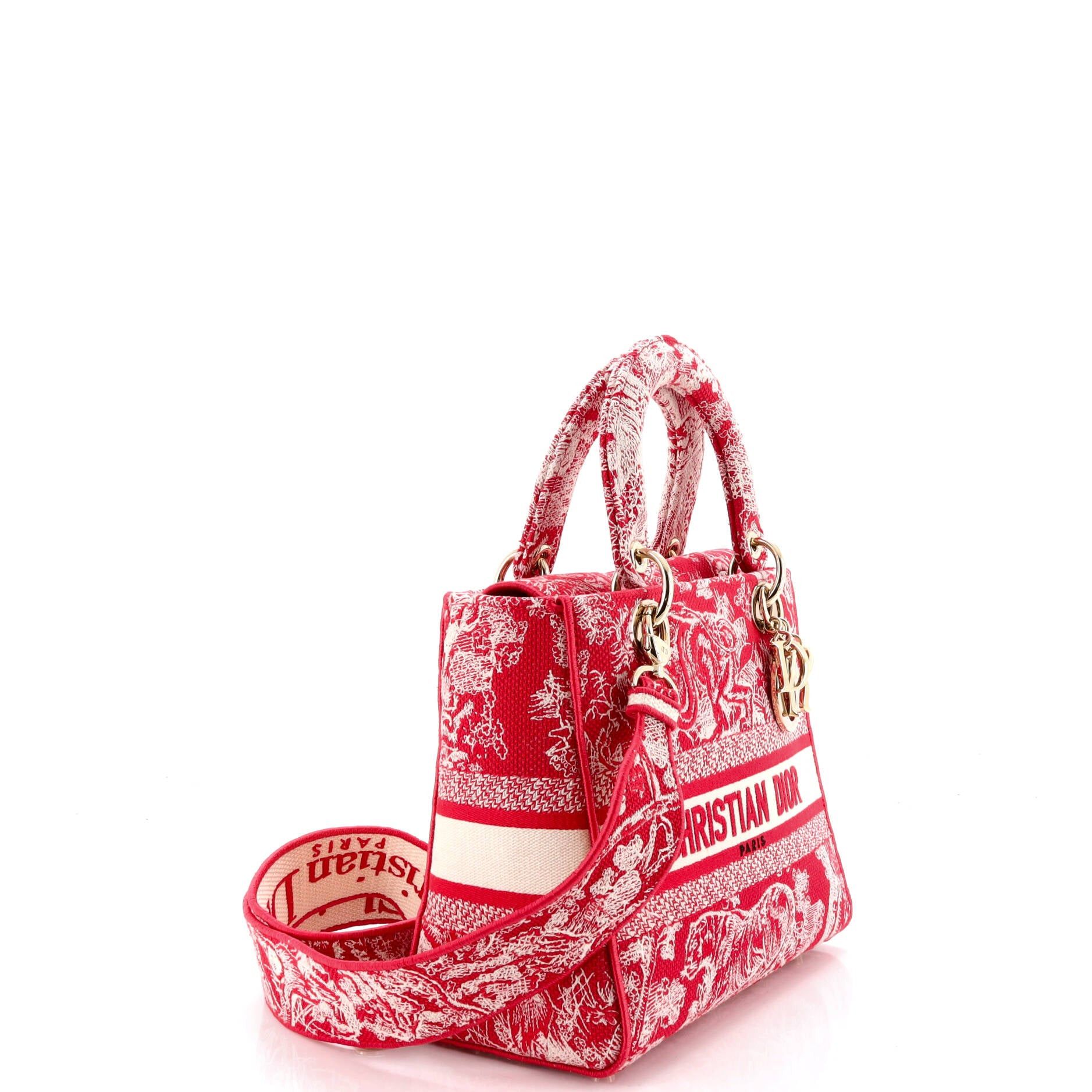 Dior Toile de Jouy Lady D-Lite Bag Size ONE SIZE - 2 Thumbnail