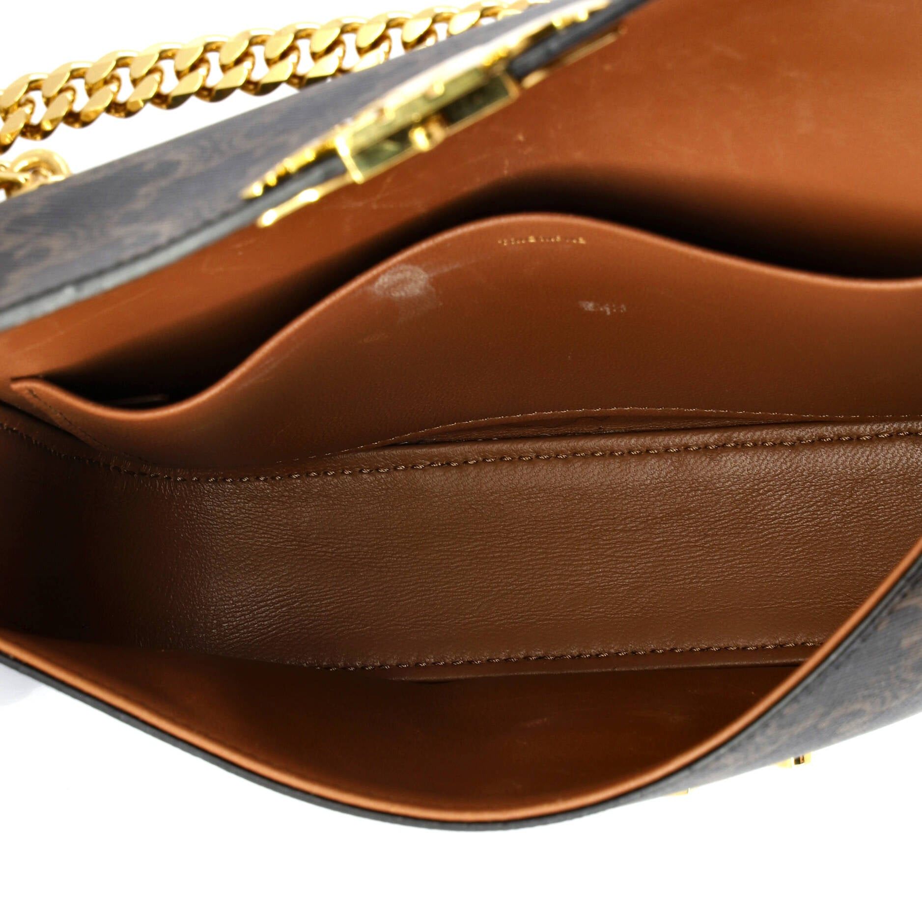 Celine Triomphe Chain Shoulder Bag Size ONE SIZE - 5 Thumbnail